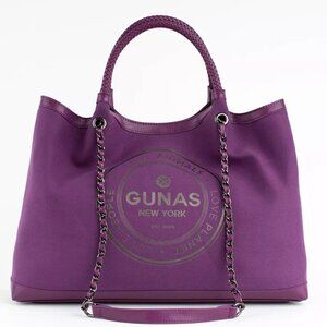 Ruth Canvas Large Tote Bag and Makeup Pouch Set, 2 Pieces